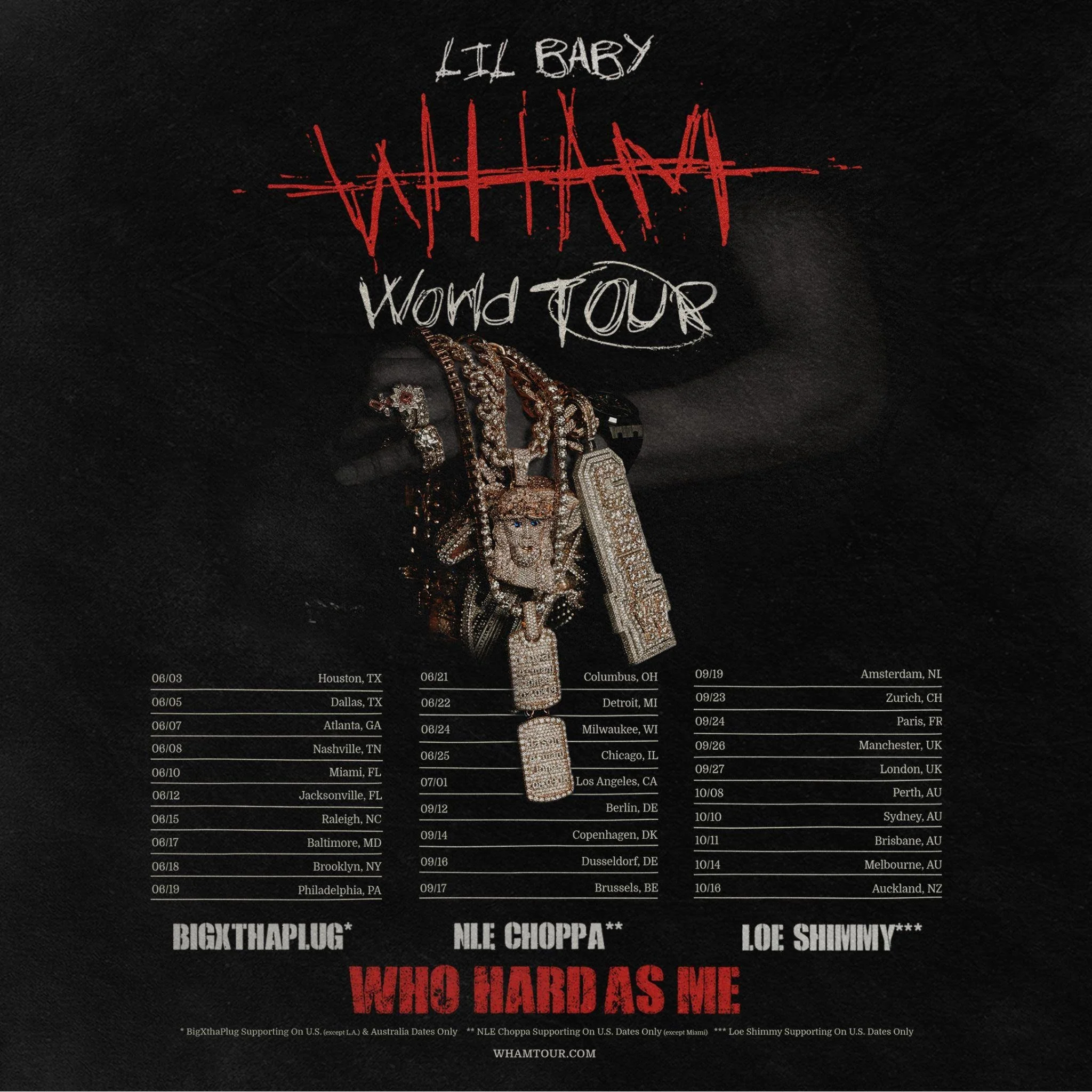Lil Baby: A massive 'Wham World Tour' is going down with global